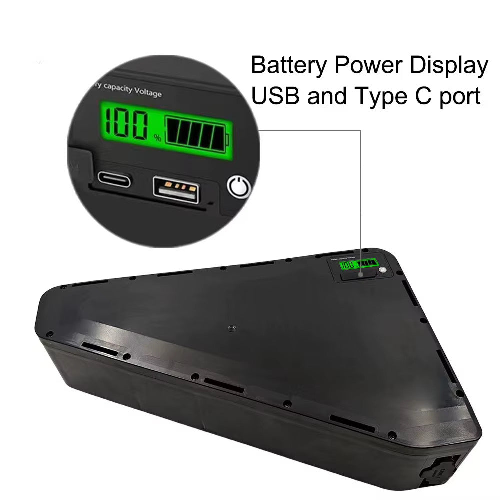 52v 18Ah Triangle Ebike Battery (Li-ion)
