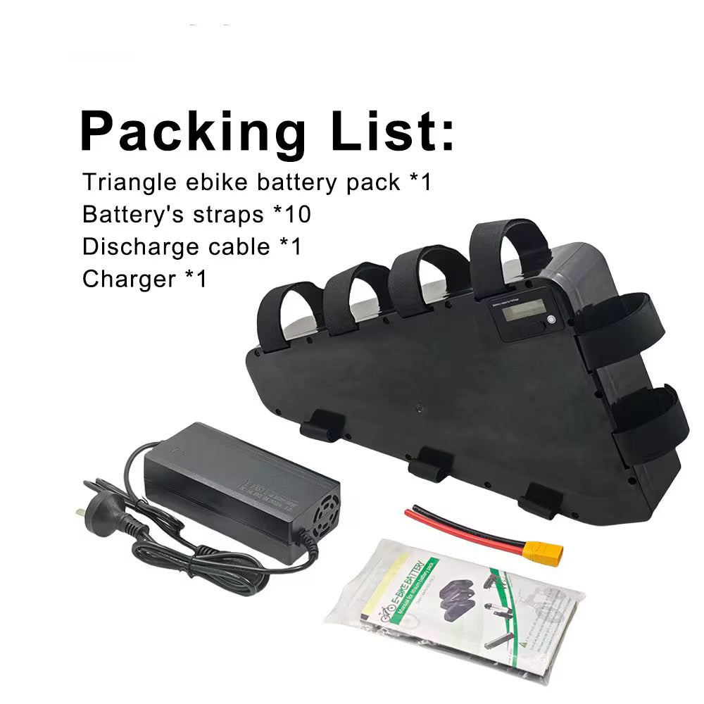 72v 20Ah Triangle Ebike Battery (Li-ion)